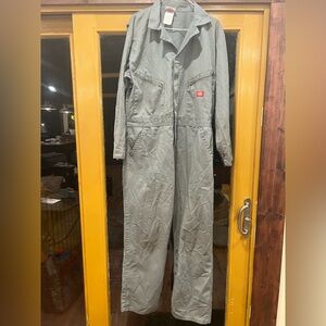Dickies Charcoal Workwear Coveralls